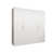white matt + handles: gold