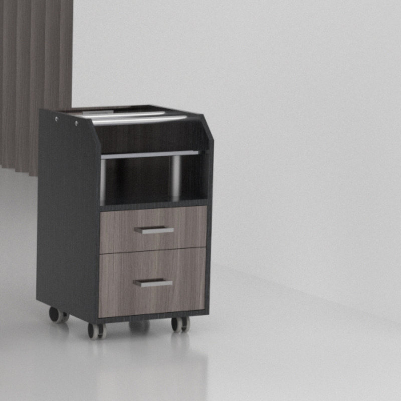 Chariot Mia, Noir / gris