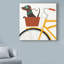 « beach bums teckel bicycle i », reproduction d’impression sur toile tendue-33420797
