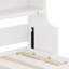 Lit escamotable avec bureau et tablettes de rangement-1220536069