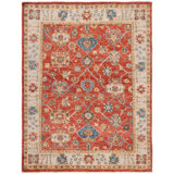 Samarkand 170 Area Rug In Beige / Rust