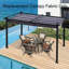 Toile de remplacement pour auvent pour terrasse d'extérieur-111463284