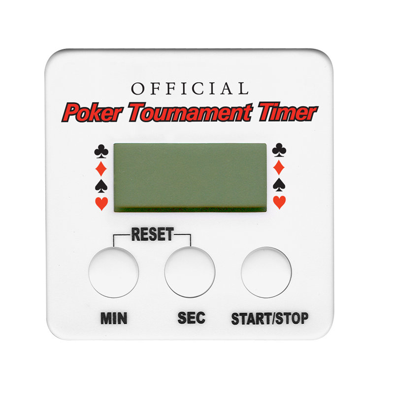 Temporisateur officiel au tournoi de poker