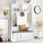 Hall Tree With Storage,Entryway Hall Tree With Bench And Doors,Hall Tree With Bench And Shoe Storage For Home-1435592484