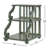 Huntingdon Scroll Side End Table with 2 Shelves -103253931