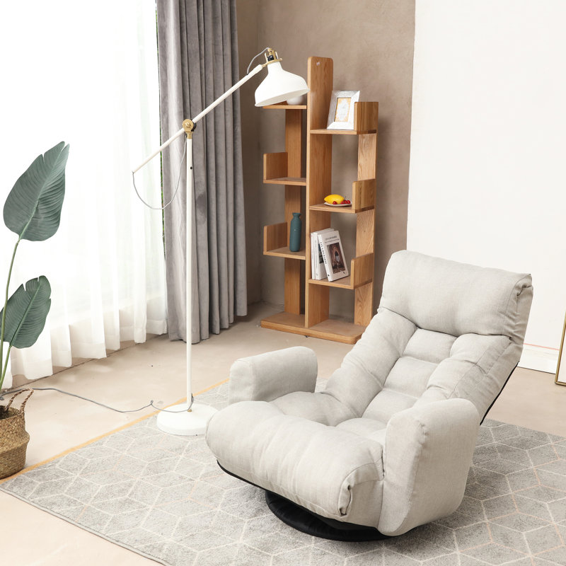 Fauteuil de jeu confortable avec base réglable et rotative