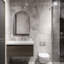 Mcfarren Metal Arch Wall Mirror-879597562