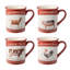Vintage Farm Set of 4 Mug 16 oz. 4 asst.
