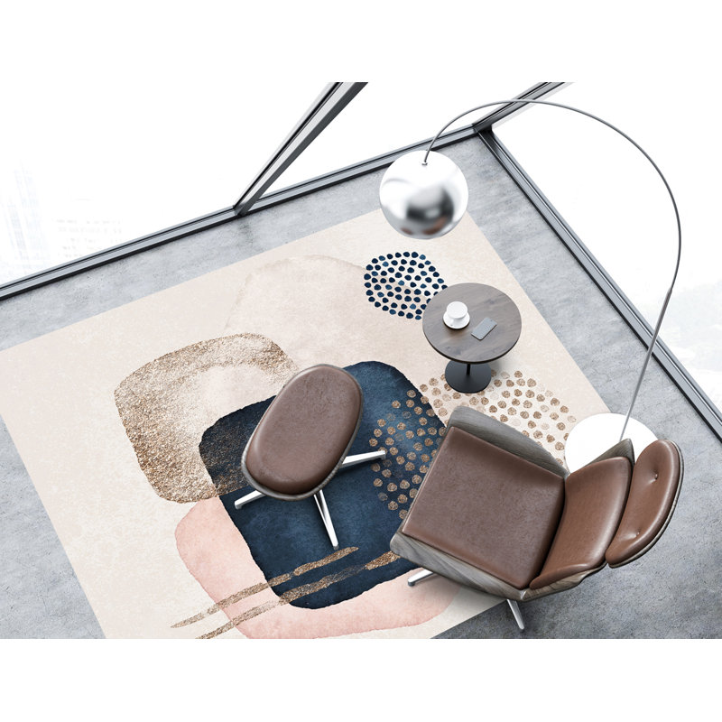Bastoam Vinyl Machine Printed Area Rug, Rectangle 200 x 300cm