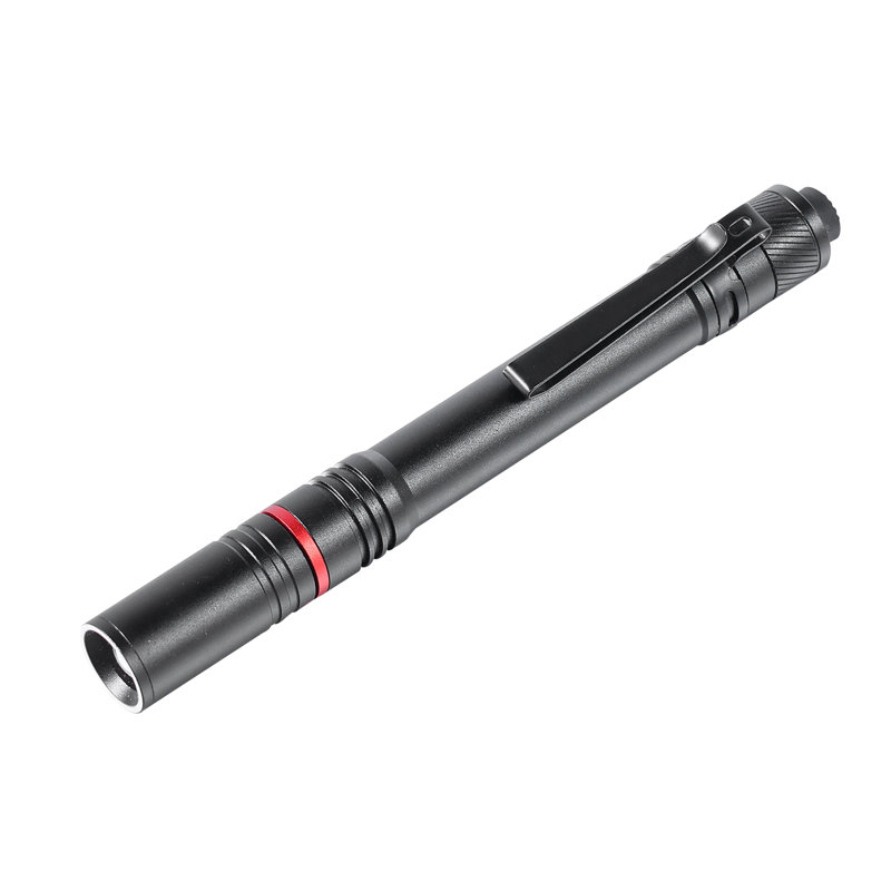 Lampe de poche rechargeable 5,9 pouces 300 lumens 3 modes d'éclairage