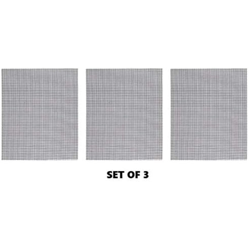 Plastic Non-Stick Dishwasher Safe Grill Grid Mat