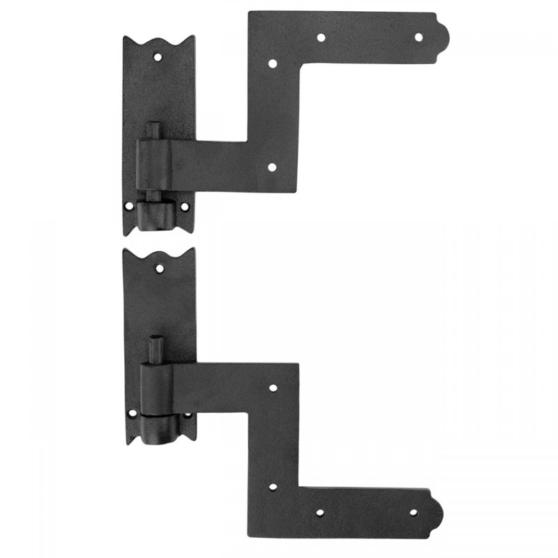 Wrought Iron Shutter Face Mount Hinge