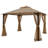 12 Ft. W x 10 Ft. D Steel Patio Gazebo-50495526