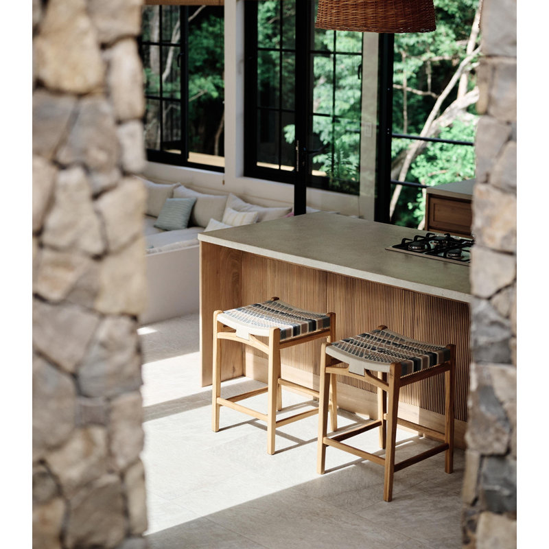 Tabouret de bar sans dossier Chontales, Serena, 30"