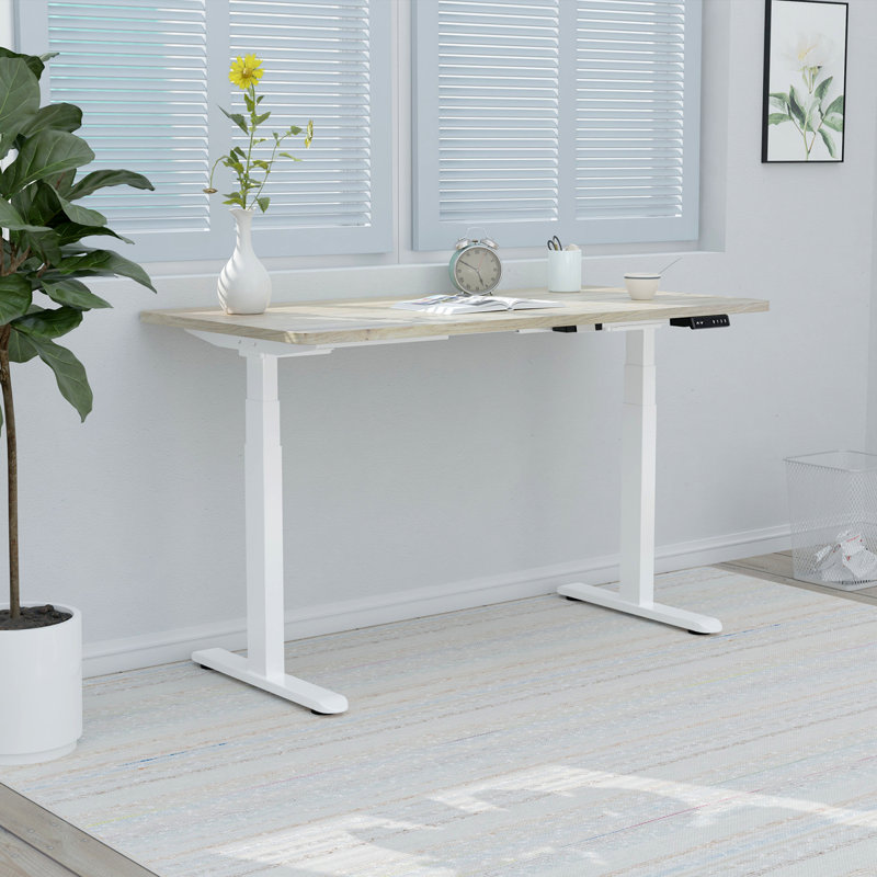 Height Adjustable Table, Black