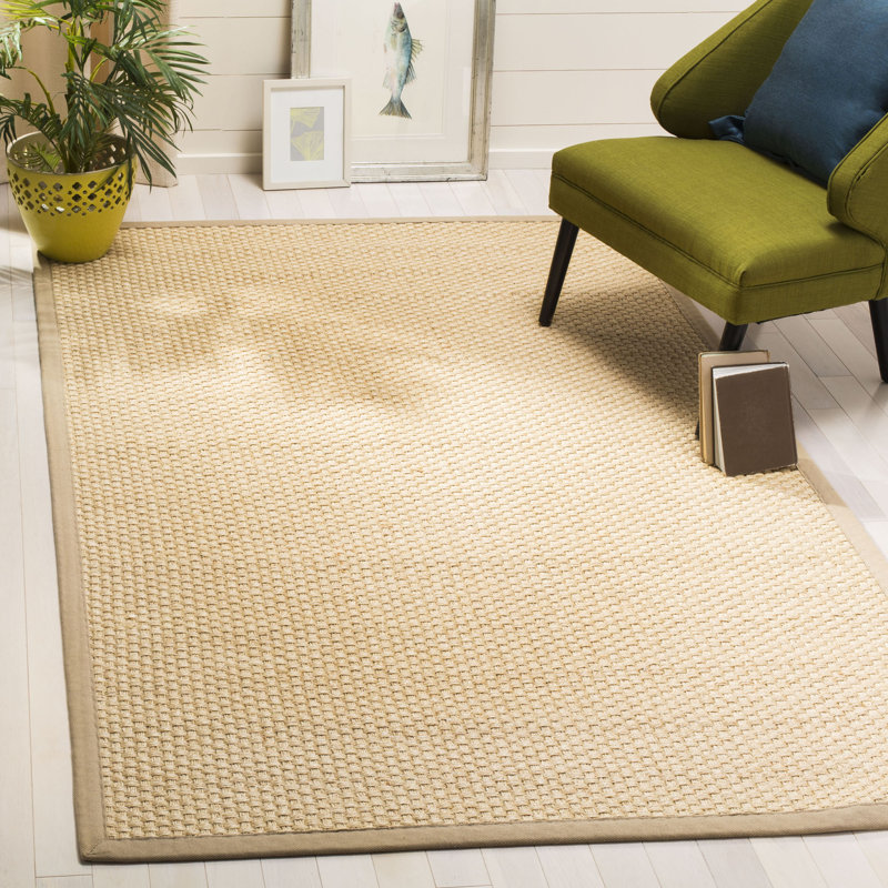 Tapis beige en jute / sisal Chalfant, Rectangle 6 pi x 9 pi