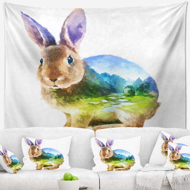 Polyester Tapestry, 32" H x 39" W