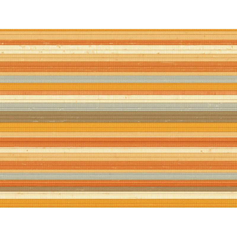 Machine Printed Duvet Cover, Twin Duvet Cover, Orange/Beige