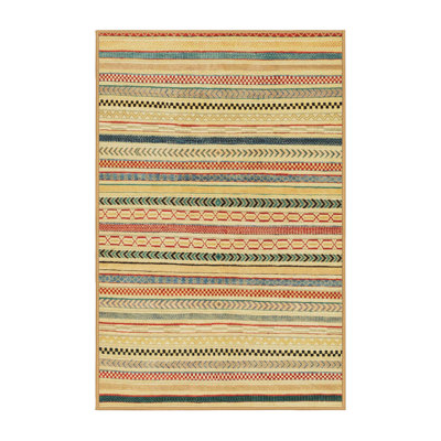 Tapis 100% abstrait lavable à la machine 2202