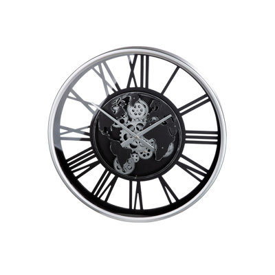 Burchill Metal Wall Clock