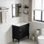 Meuble-lavabo autoportant 36 po avec lavabo en céramique 36 po-709483683