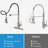 Babevy Pull Down Kitchen Faucet-86834047