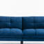 Canapé-lit pliant convertible bleu marine