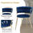 Rectangular Pedestal Dining Set with Modern Weaven Velvet Dininig Chair-821076816-821076817