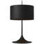 Barbara Barry Spinet 26" Modern Trumpet Table Lamp with Shade-1616185906-1616185908