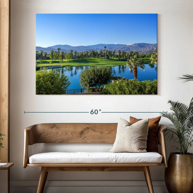 Parcours de golf Alvord Palm Desert, H 34 po x l 51 po