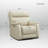 Liudgardas Triple-Motor Recliner Sofa 39" Genuine Leather Power Zero Gravity Liudgardas Reclining Couch with USB&USB-C Port-1523713626