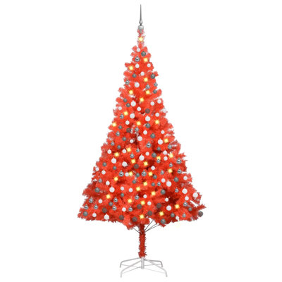 Artificial Christmas Tree with LEDs&Ball Set