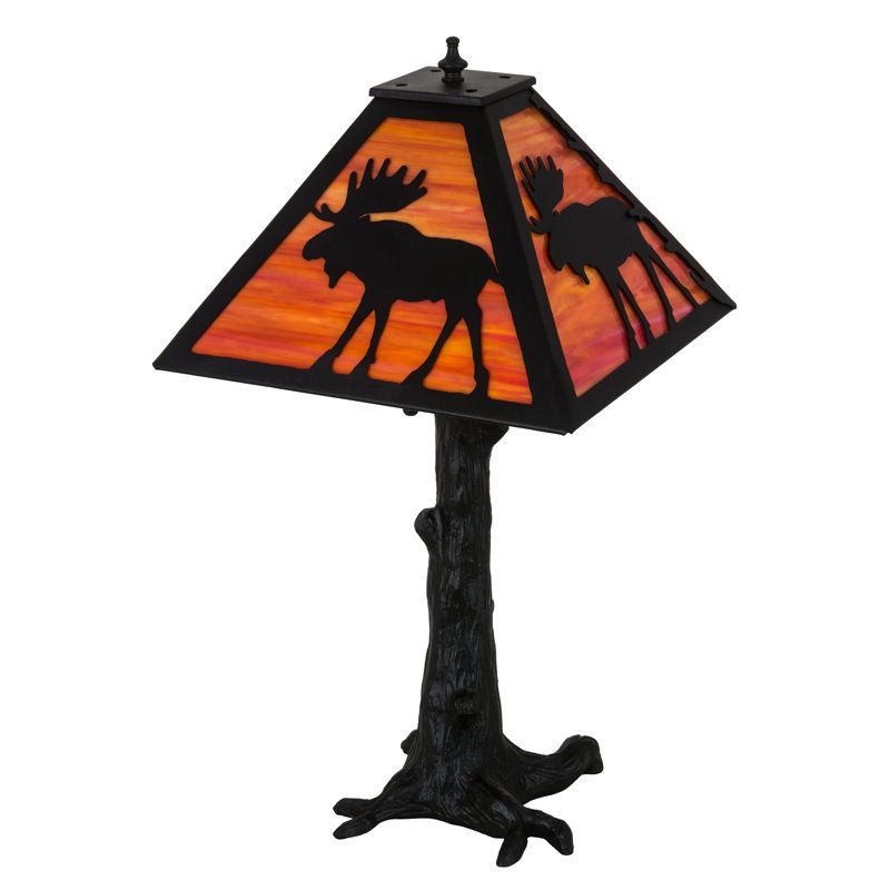 Rustic Lodge Table Lamp