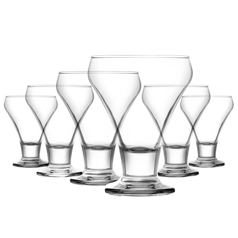 Metro Lane Deamber Glass Serving Bowl