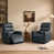 Navy Top Grain Leather est en rupture de stock sélectionné