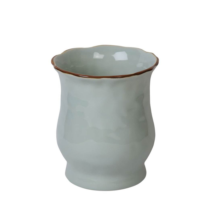 Cantaria Utensil Crock Golden Honey, Sheer Blue
