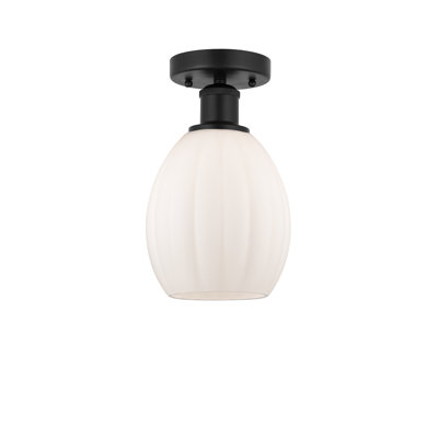 Bolduc Glass Semi Flush Mount