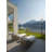 Aura 1 Light Outdoor Post Mounted Fixture in Black
