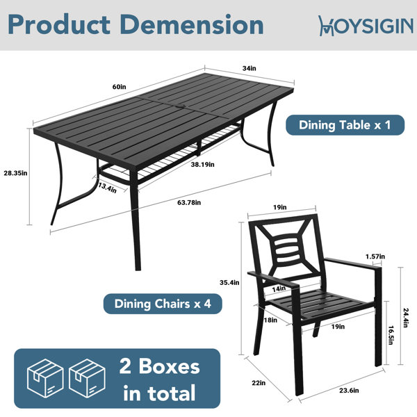 Dimensions du produit