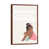 Classic Brown Wood Framed