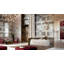 Suede Cream 7.75" x 23.38" Decorated Glass Tile