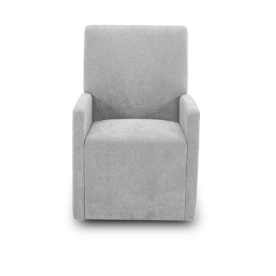 Chaise de salle à manger rembourrée à dossier Pula