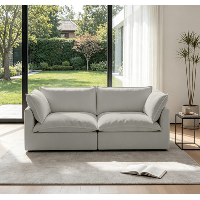 Upholstered Sofa, Cloud Sofa Modular Sectional Sofa