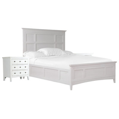 Sarenac King Panel Bed With 2 Nightstands