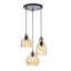 Luminaire suspendu en forme de cloche à 3 lumières Brewen