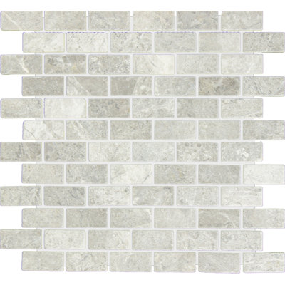 Carreau de mosaïque en marbre et brique