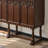Simple and spacious dining cabinet