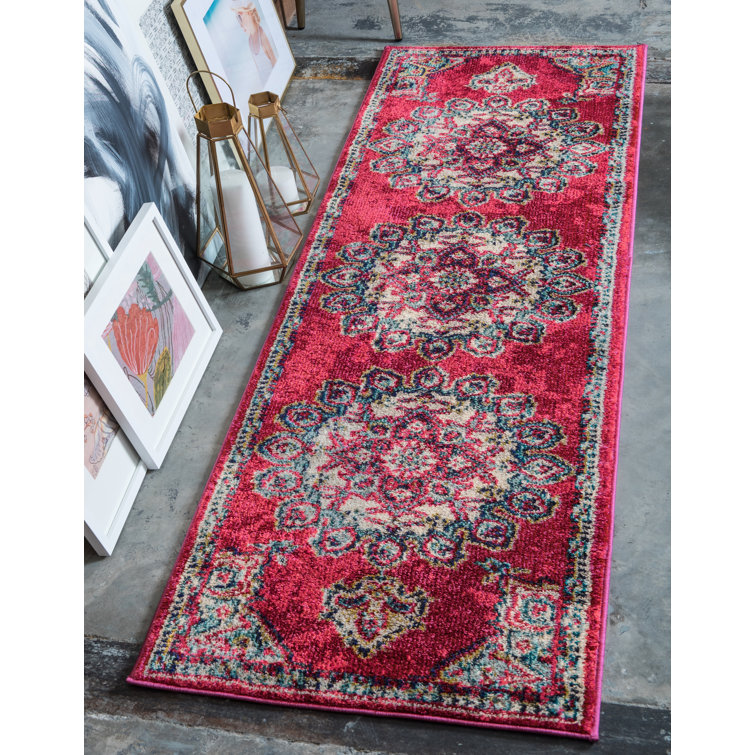 Tapis oriental rose Colfin