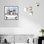 «Cats in the Tub - Floater Frame», impression sur toile
