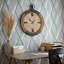 Deionta Wood Analog Wall Clock